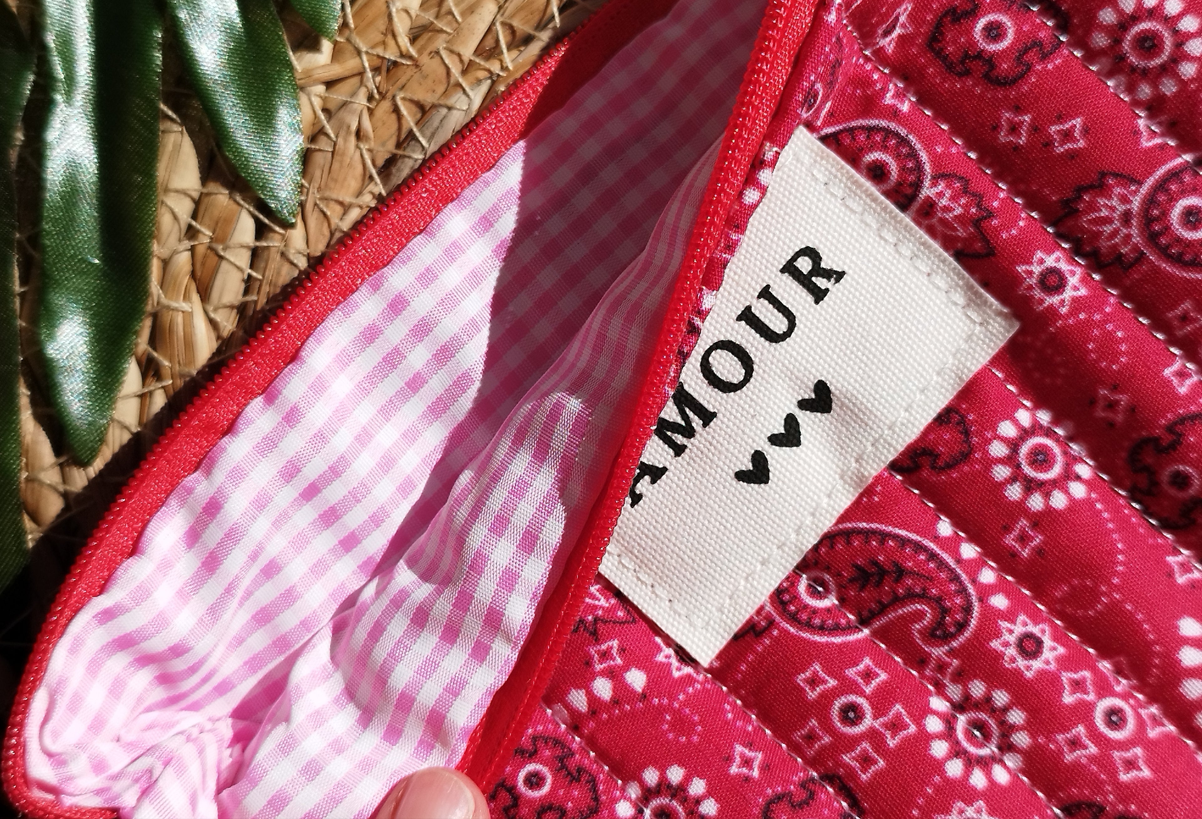 Pochette Rouge Bandana 🌹