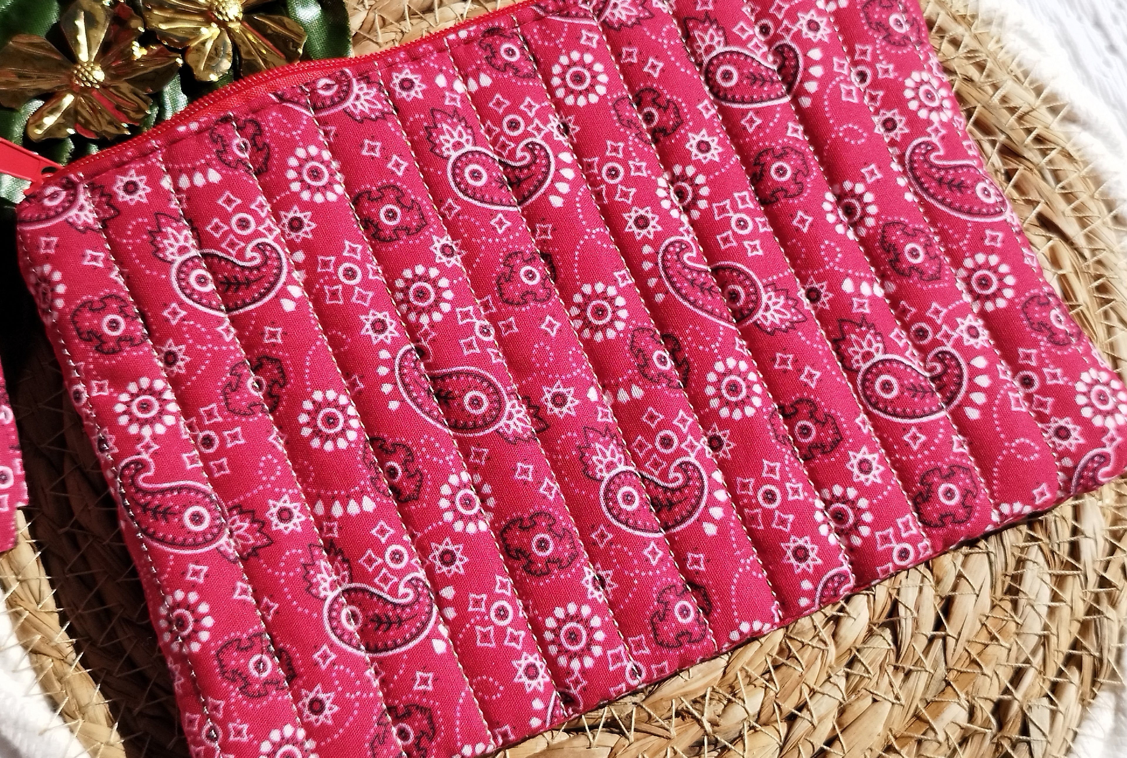 Pochette Rouge Bandana 🌹